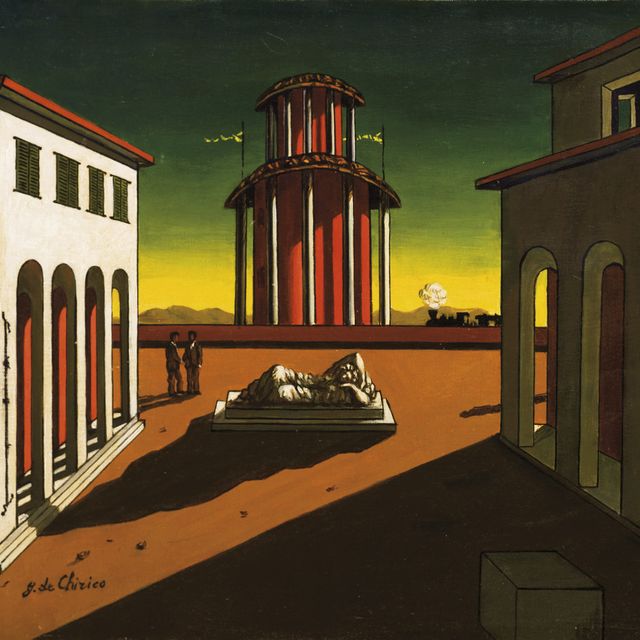 Giorgio de Chirico — Пьяцца д'Италия