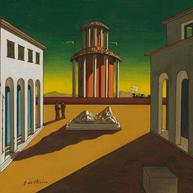 Giorgio de Chirico — Площадь Италии против Арианны