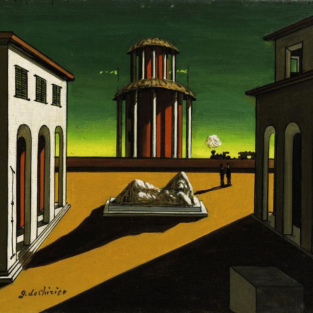 Giorgio de Chirico — Пьяцца д'Италия