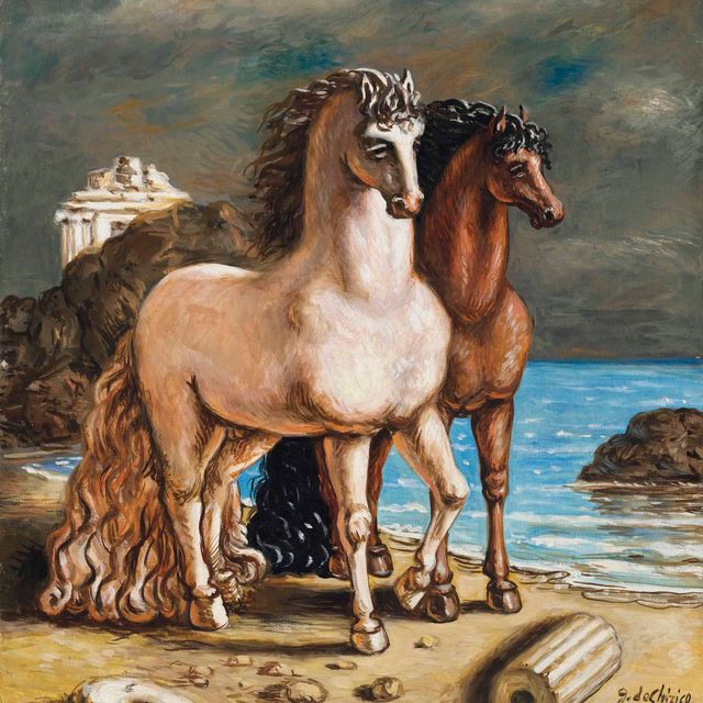 Giorgio de Chirico — Кавалли античи