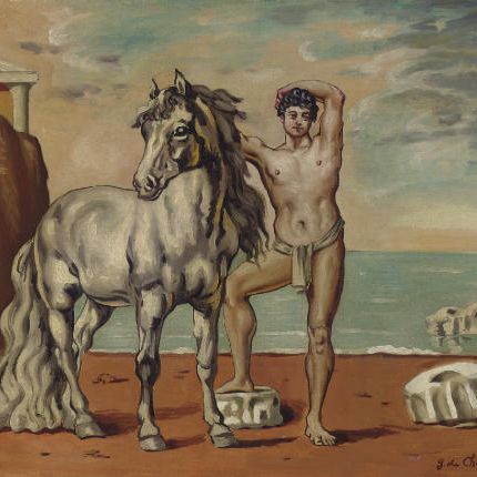 Giorgio de Chirico — Кавалло и кавалерша