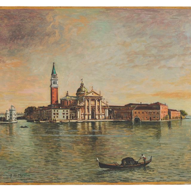 Giorgio de Chirico — Венеция, Изола-ди-Сан-Джорджо