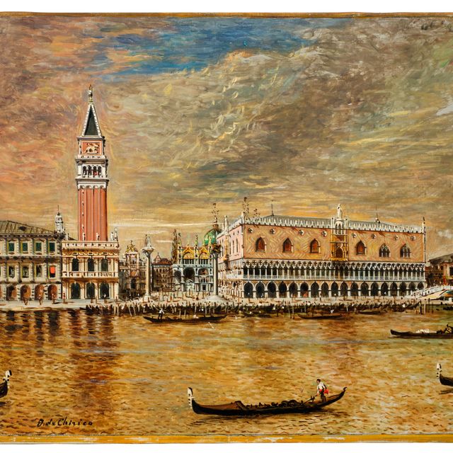 Giorgio de Chirico — Венеция (Дворец Дожей)