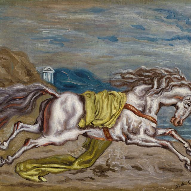 Giorgio de Chirico — Кавалло фуггенте