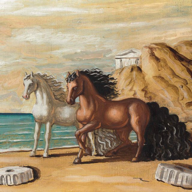 Giorgio de Chirico — Кавалли в Рива-аль-Маре