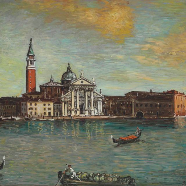 Giorgio de Chirico — Венеция - Изола-ди-Сан-Джорджо