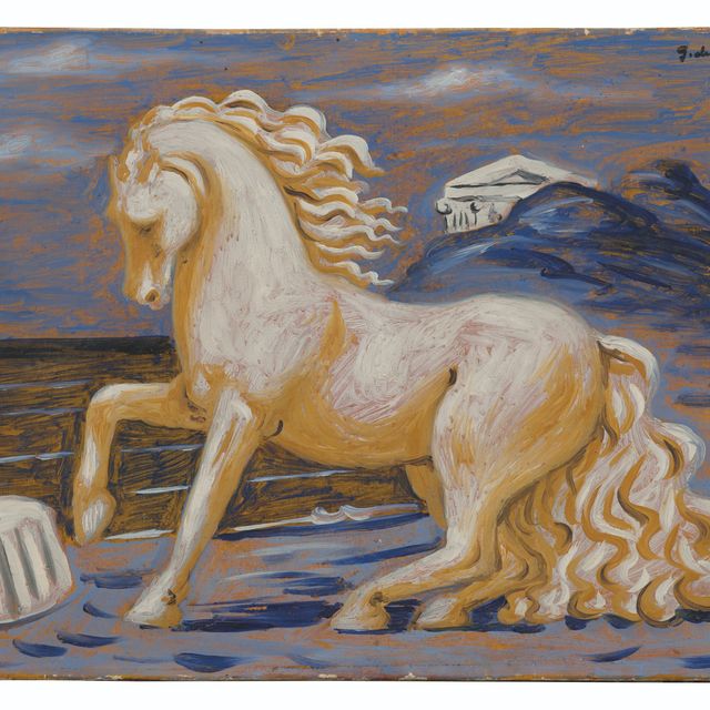 Giorgio de Chirico — Кавалло бьянко