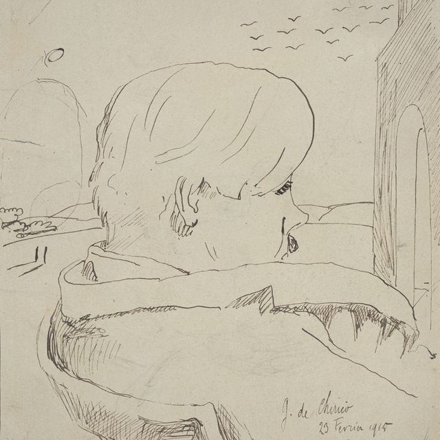 Giorgio de Chirico — Ритратто Поля Гийома