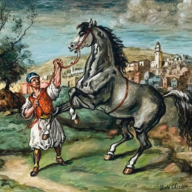 Giorgio de Chirico — Кавалло с восточного дворца
