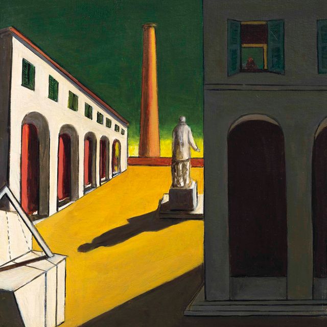 Giorgio de Chirico — Политическая площадь Италии