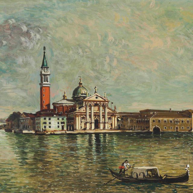 Giorgio de Chirico — Венеция (Изола Сан-Джорджо)