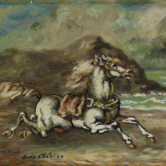 Giorgio de Chirico — Кавалло фуггенте