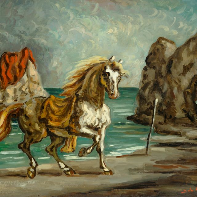 Giorgio de Chirico — Кавалло в Рива-аль-Маре