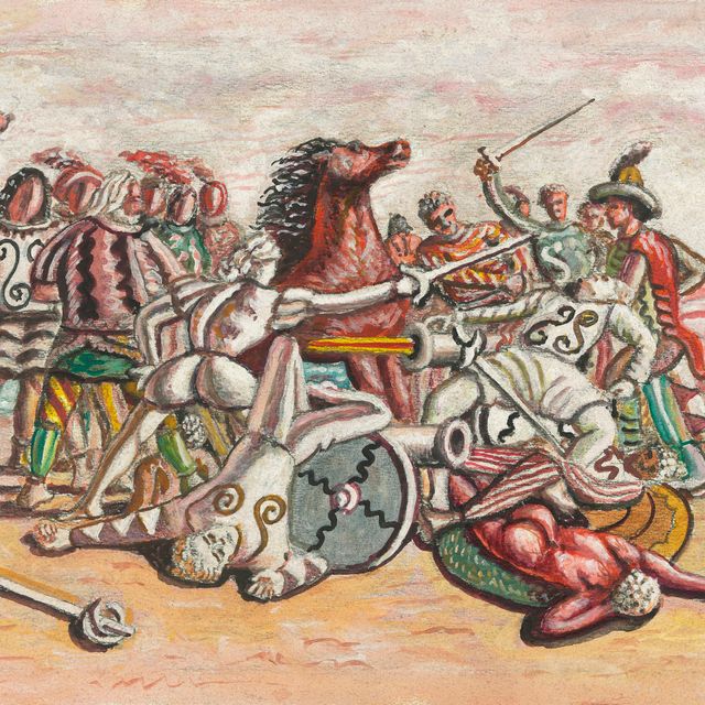 Giorgio de Chirico — Борьба с пуританами