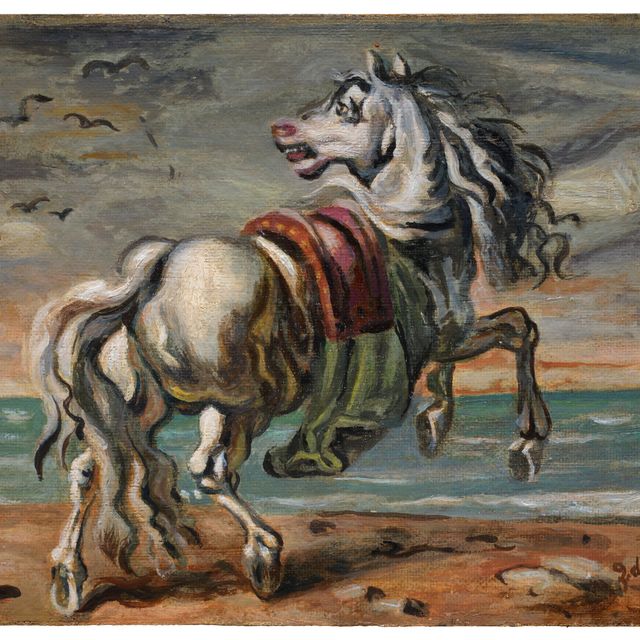 Giorgio de Chirico — Кавалло в Рива-аль-Маре