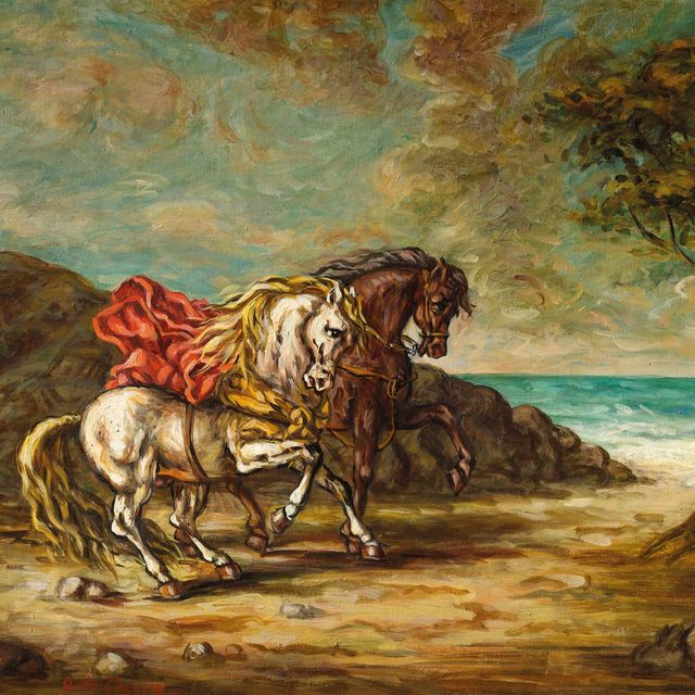 Giorgio de Chirico — Кавалли в Рива-аль-Маре