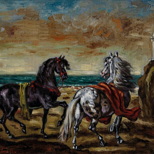 Giorgio de Chirico — Кавалли в Рива-аль-Маре