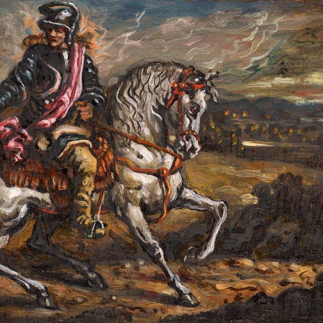 Giorgio de Chirico — Кавалло и кавалерша