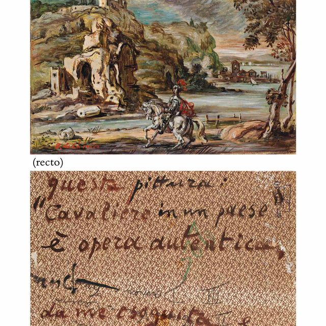 Giorgio de Chirico — Кавалер в одном платье