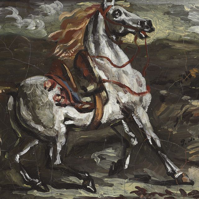 Giorgio de Chirico — Иль Кавалло Бьянко