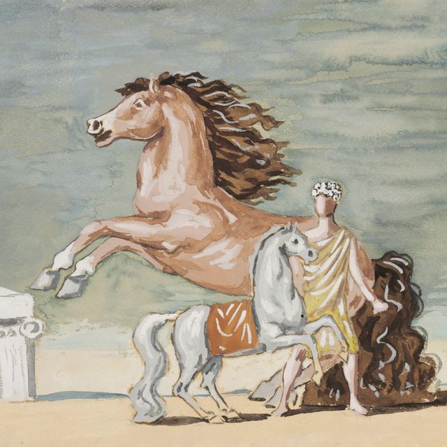 Giorgio de Chirico — Иль палафреньер