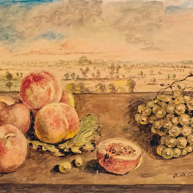 Giorgio de Chirico — Природа морта в паэзе
