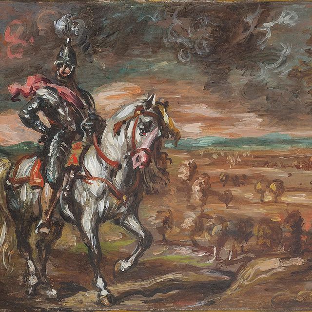 Giorgio de Chirico — Кавалер в одном платье