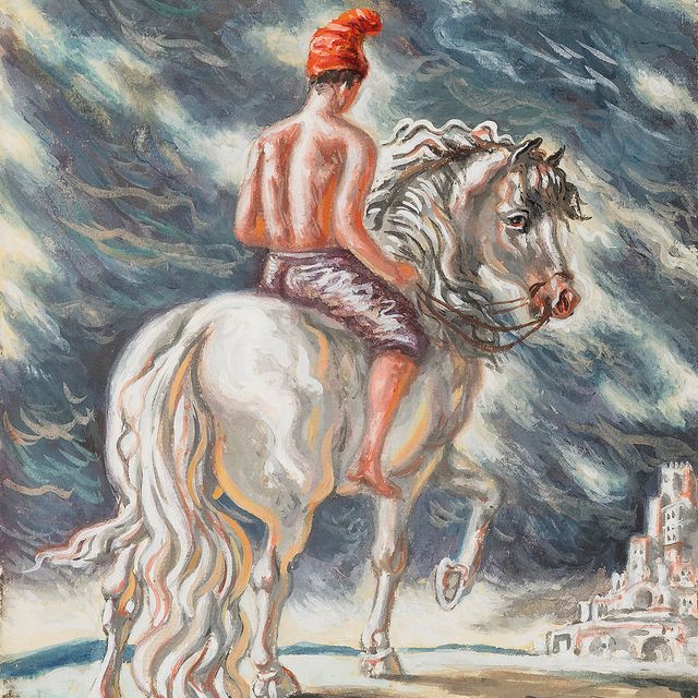 Giorgio de Chirico — Кавалло фриджио