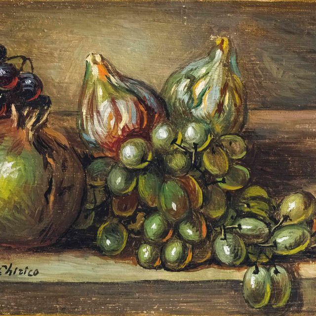 Giorgio de Chirico — В тишине фрутты в таволо