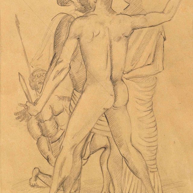 Giorgio de Chirico — Битва гладиаторов