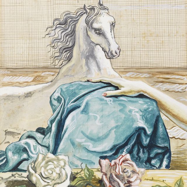 Giorgio de Chirico — Студия в la copertina di Vogue