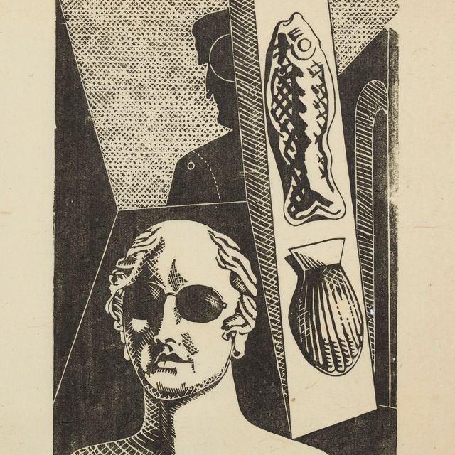 Giorgio de Chirico — Портрет Гийома Аполлинера