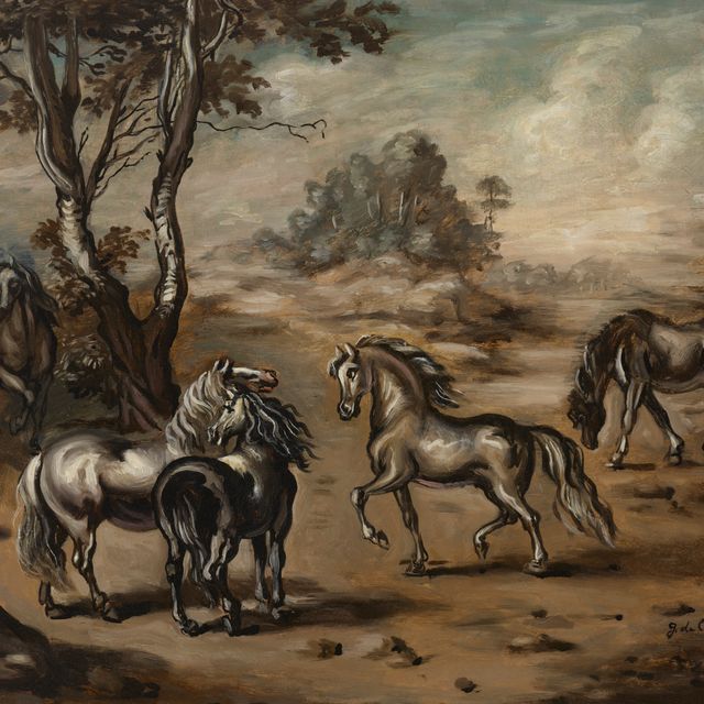 Giorgio de Chirico — Кавалли в Париже