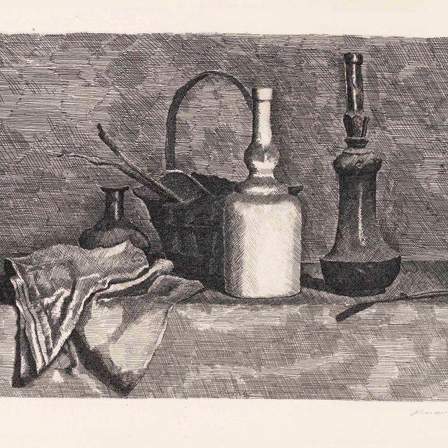 Giorgio Morandi — Мертвая природа иль паннеджио-а-синистра