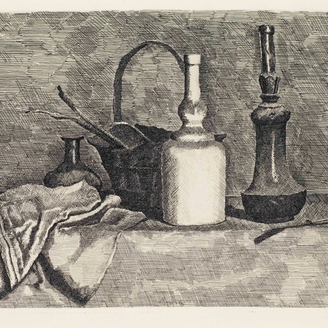 Giorgio Morandi — Мертвая природа иль паннеджио-а-синистра