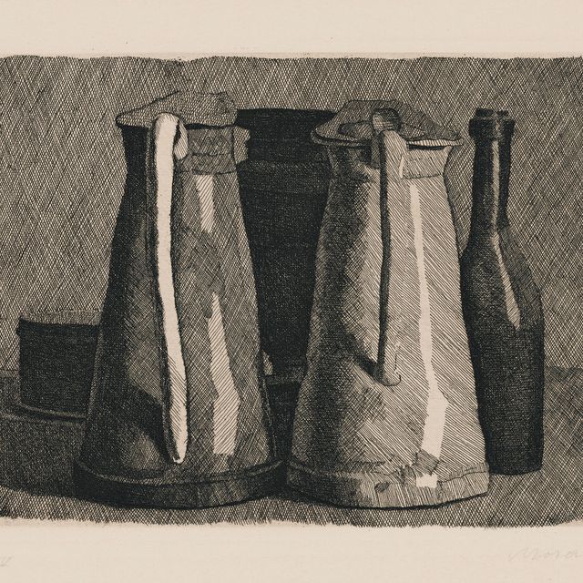 Giorgio Morandi — Природа смерти в чинкве-оггетти