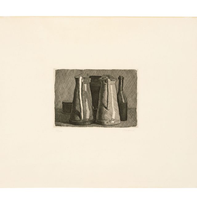 Giorgio Morandi — Природа смерти в чинкве-оггетти