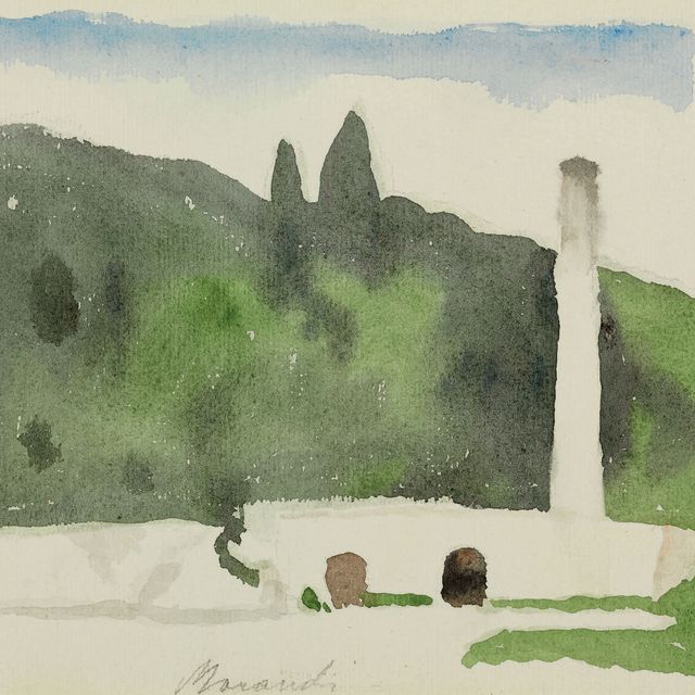 Giorgio Morandi — Пейзажио (Левико)