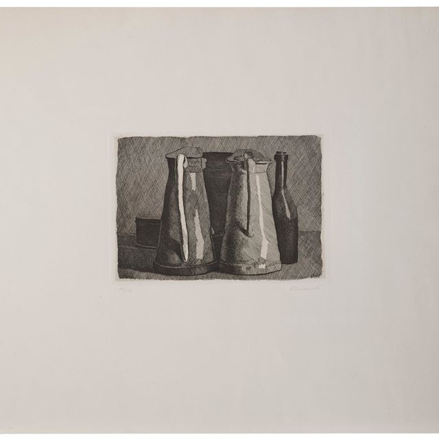 Giorgio Morandi — Природа смерти в чинкве-оггетти