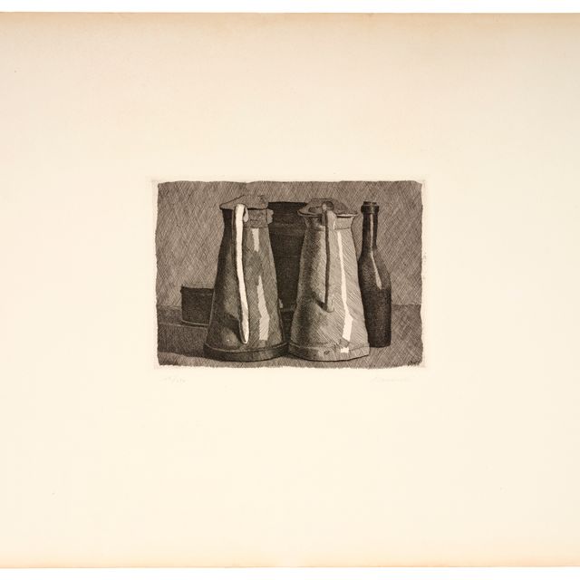 Giorgio Morandi — Природа смерти в чинкве-оггетти