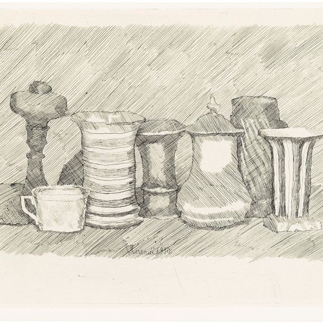 Giorgio Morandi — Природа смерти с Бьянкой и синистрой (Виталий, 70 лет)