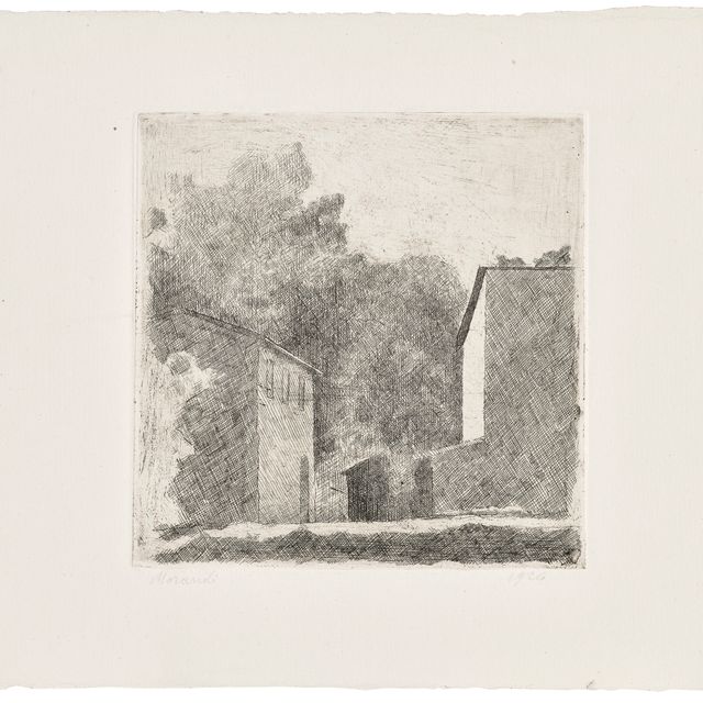 Giorgio Morandi — Пейзажио (Кьезануова)