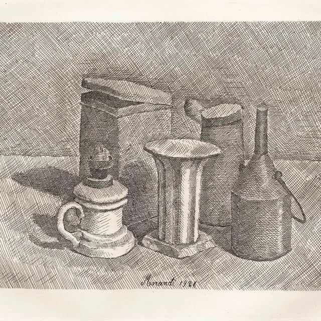 Giorgio Morandi — Мертвая природа среди бьянко и синистры (II этап)