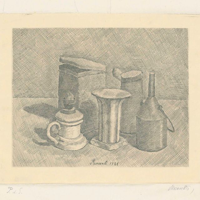 Giorgio Morandi — Мертвая природа в лучах бьянко и синистры