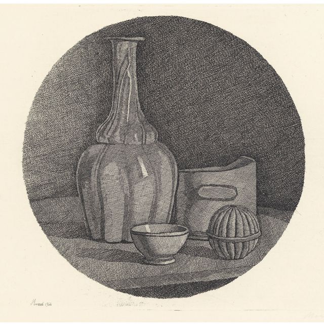 Giorgio Morandi — Великая природа, морское кольцо в Боттилье и тре оггетти (ст. 113)