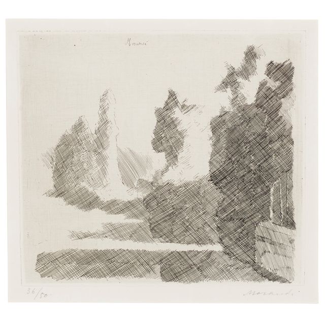 Giorgio Morandi — Пейзажио