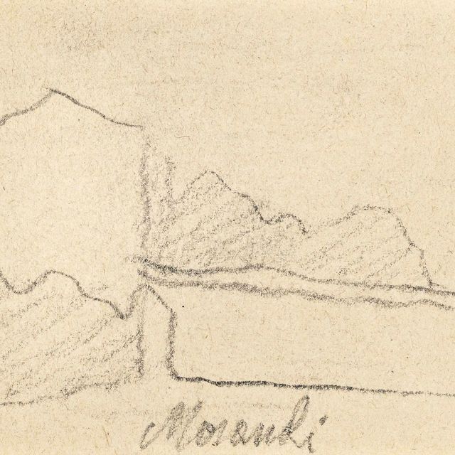 Giorgio Morandi — Пейзажио