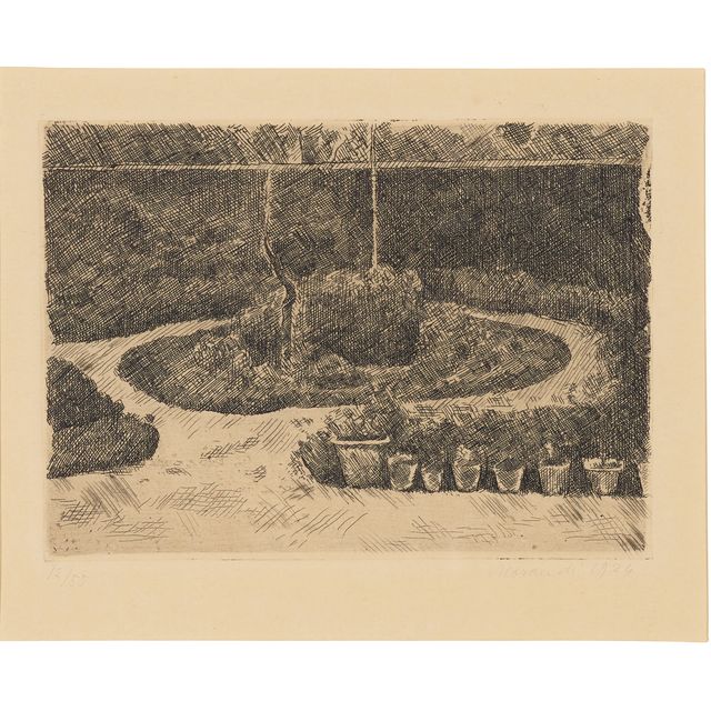 Giorgio Morandi — Джардино-ди-Виа-Фондацца