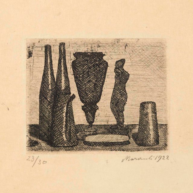 Giorgio Morandi — Природа смерти в образе статуи (т. 17; с. 17)
