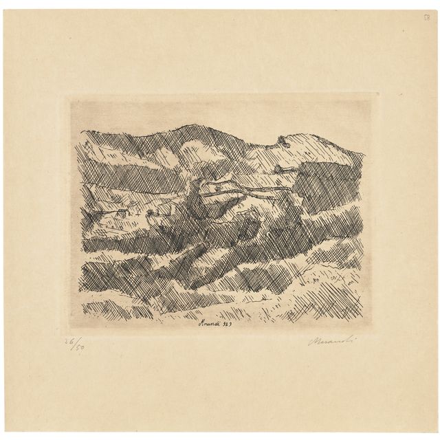 Giorgio Morandi — Монти де Гриззана